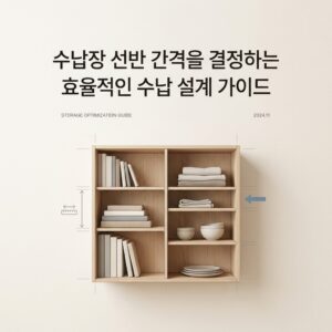 ai thumbnail minimal 수납장 선반 간격을 결정하는 효율적인 수납 설계 가이드 1787598800