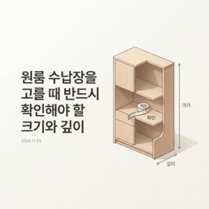 ai thumbnail minimal 원룸 수납장을 고를 때 반드시 확인해야 할 크기와 깊이 1786117232