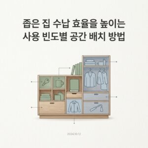 ai thumbnail minimal 좁은 집 수납 효율을 높이는 사용 빈도별 공간 배치 방법 1786117127