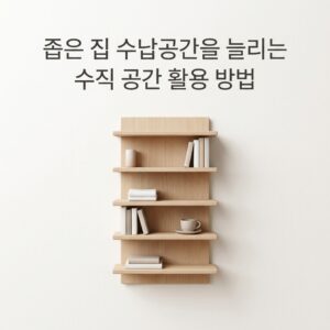 ai thumbnail minimal 좁은 집 수납공간을 늘리는 수직 공간 활용 방법 1786117396