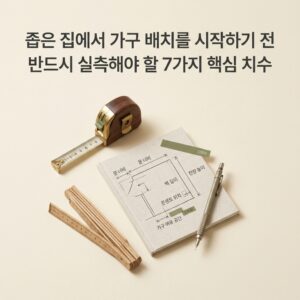 ai thumbnail minimal 좁은 집에서 가구 배치를 시작하기 전 반드시 실측해야 할 7가지 핵심 치수 1787598368