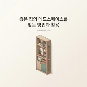 ai thumbnail minimal 좁은 집의 데드스페이스를 찾는 방법과 활용 1786116634
